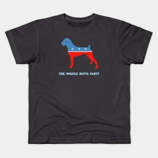 The Wiggle Butts Party aka the Boxer Party Kids T-Shirt